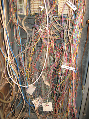 Wiring Cabinet Before